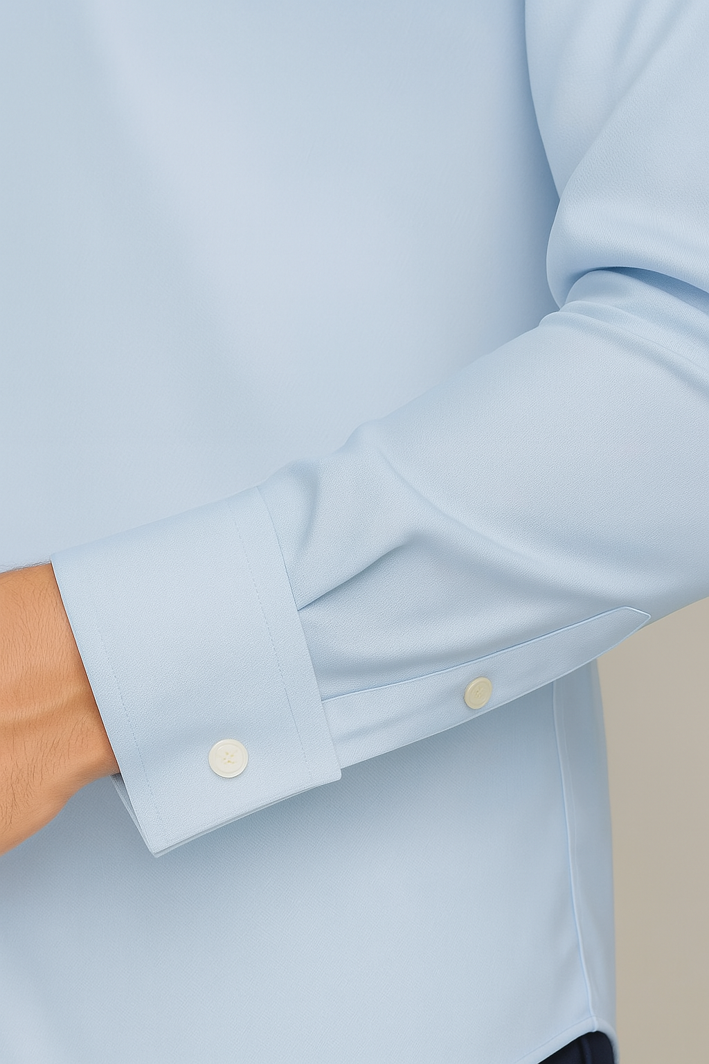 Formal Light Blue cotton Shirt