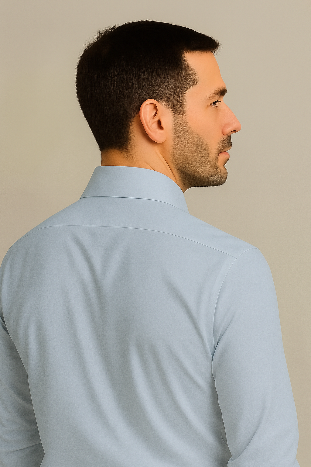 Formal Light Blue cotton Shirt