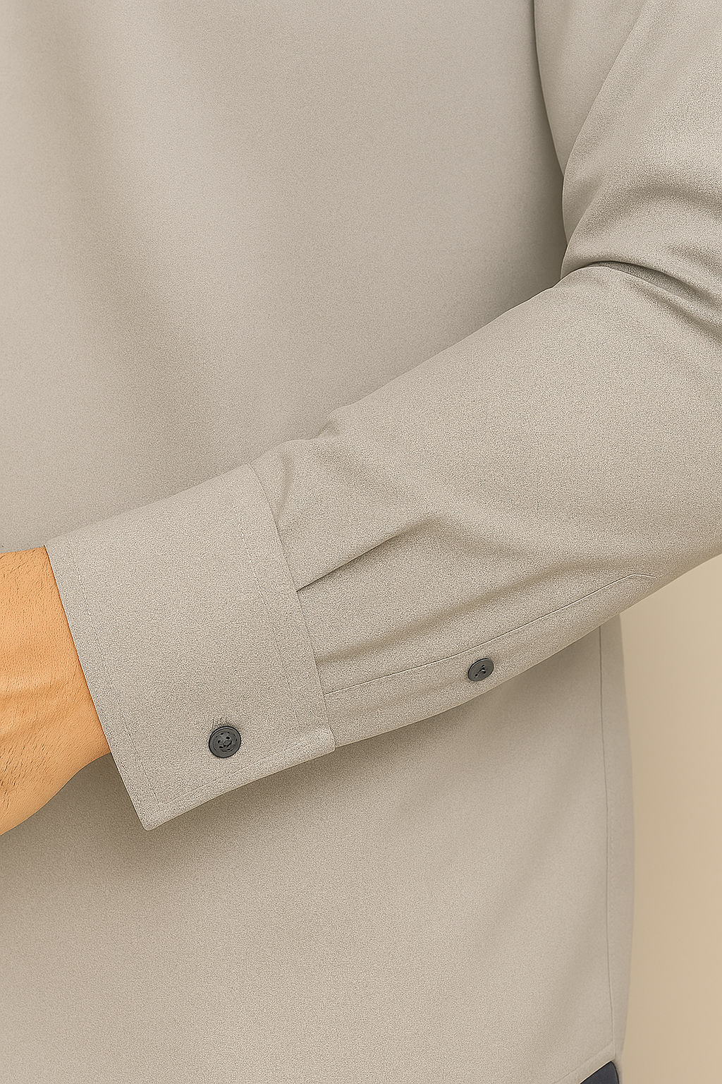 Formal Grey cotton Shirt
