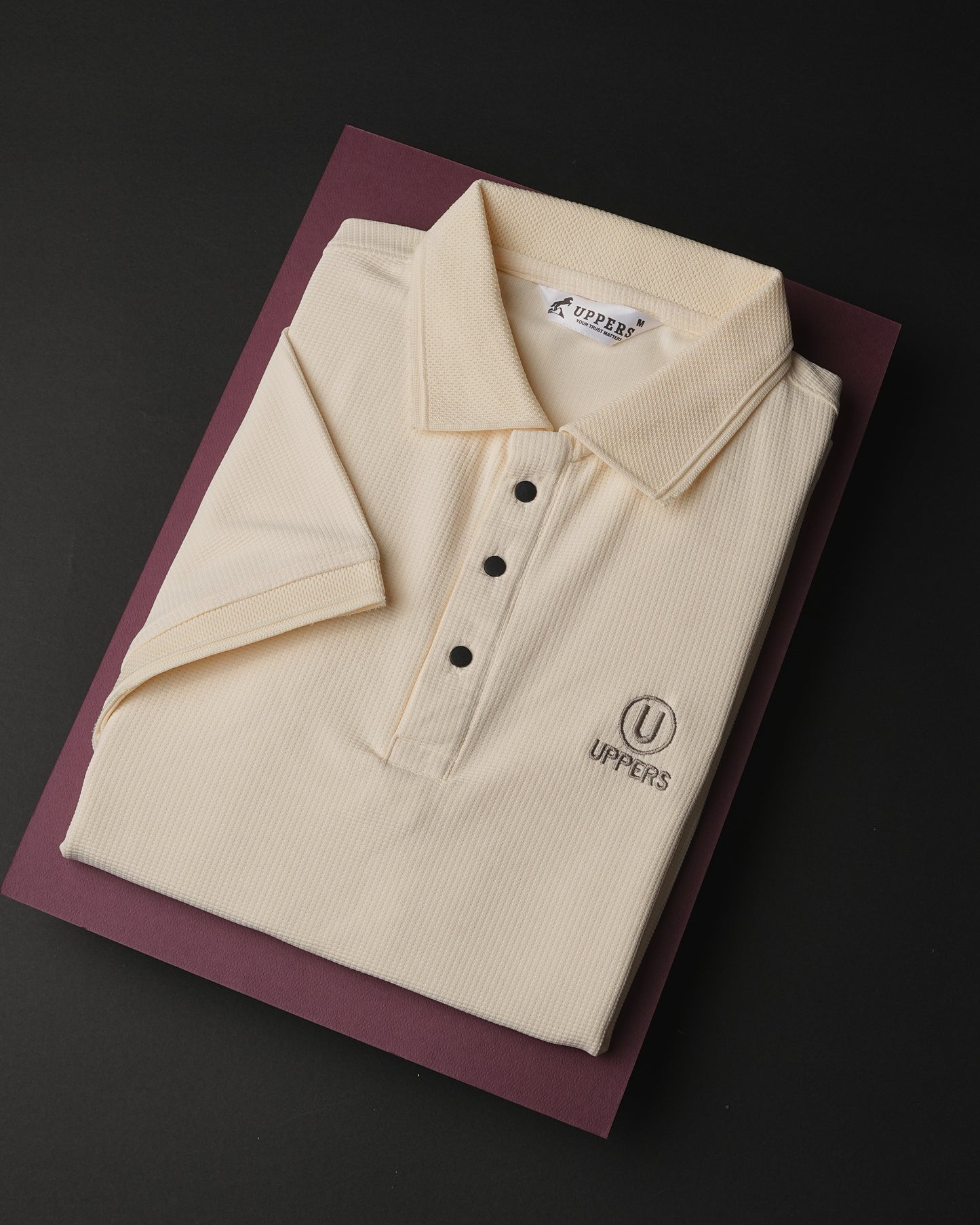 Embroidery Logo with Half Sleeve, Imported Polo T-Shirt