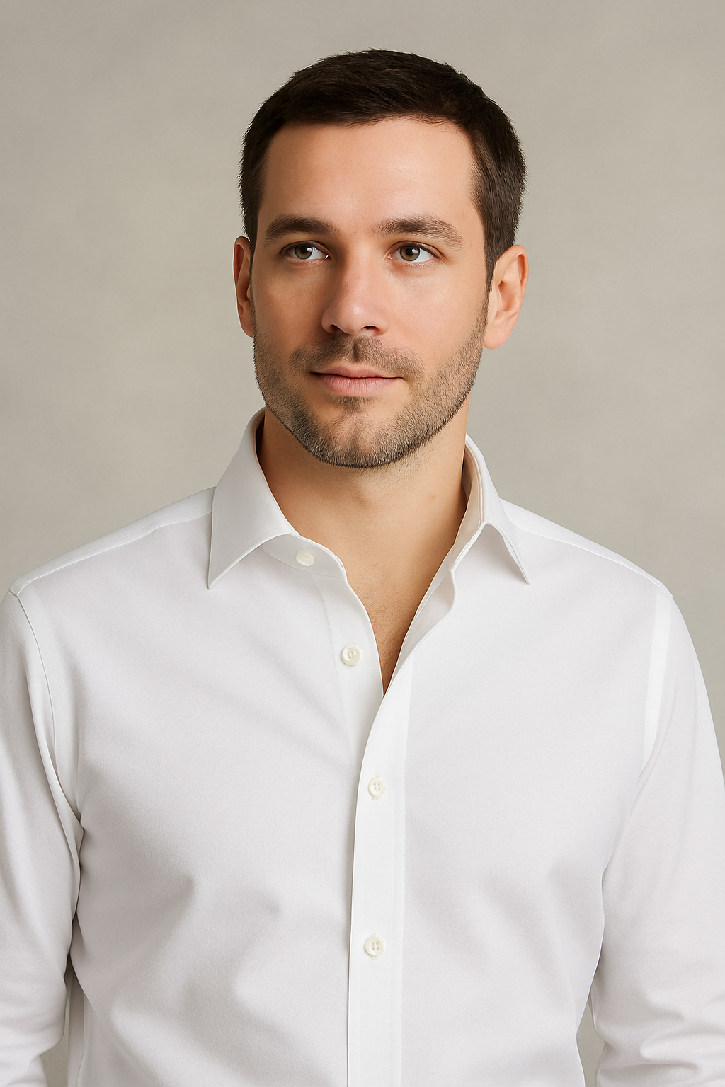 Formal White cotton Shirt