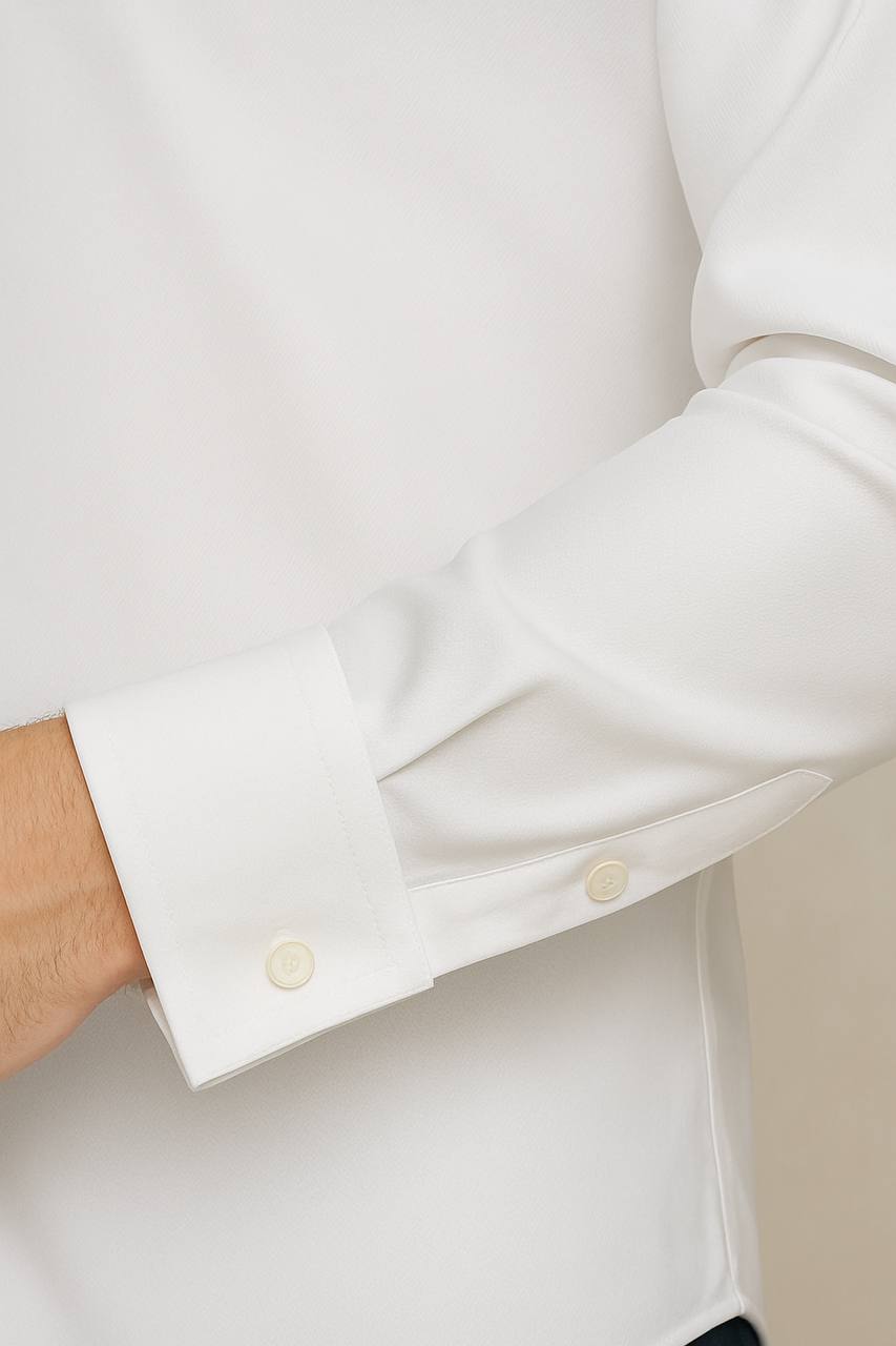 Formal White cotton Shirt