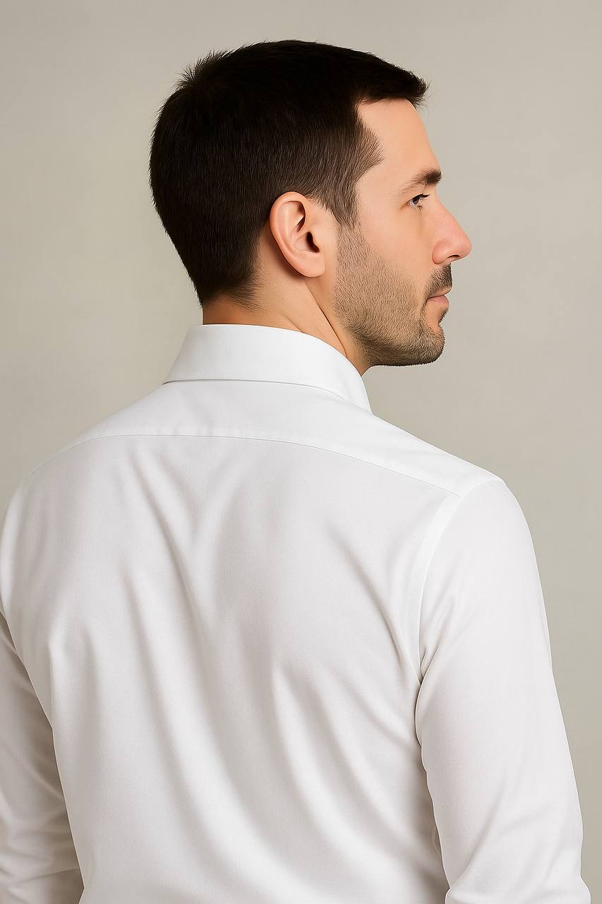 Formal White cotton Shirt