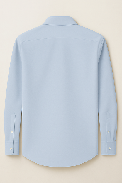 Formal Light Blue cotton Shirt