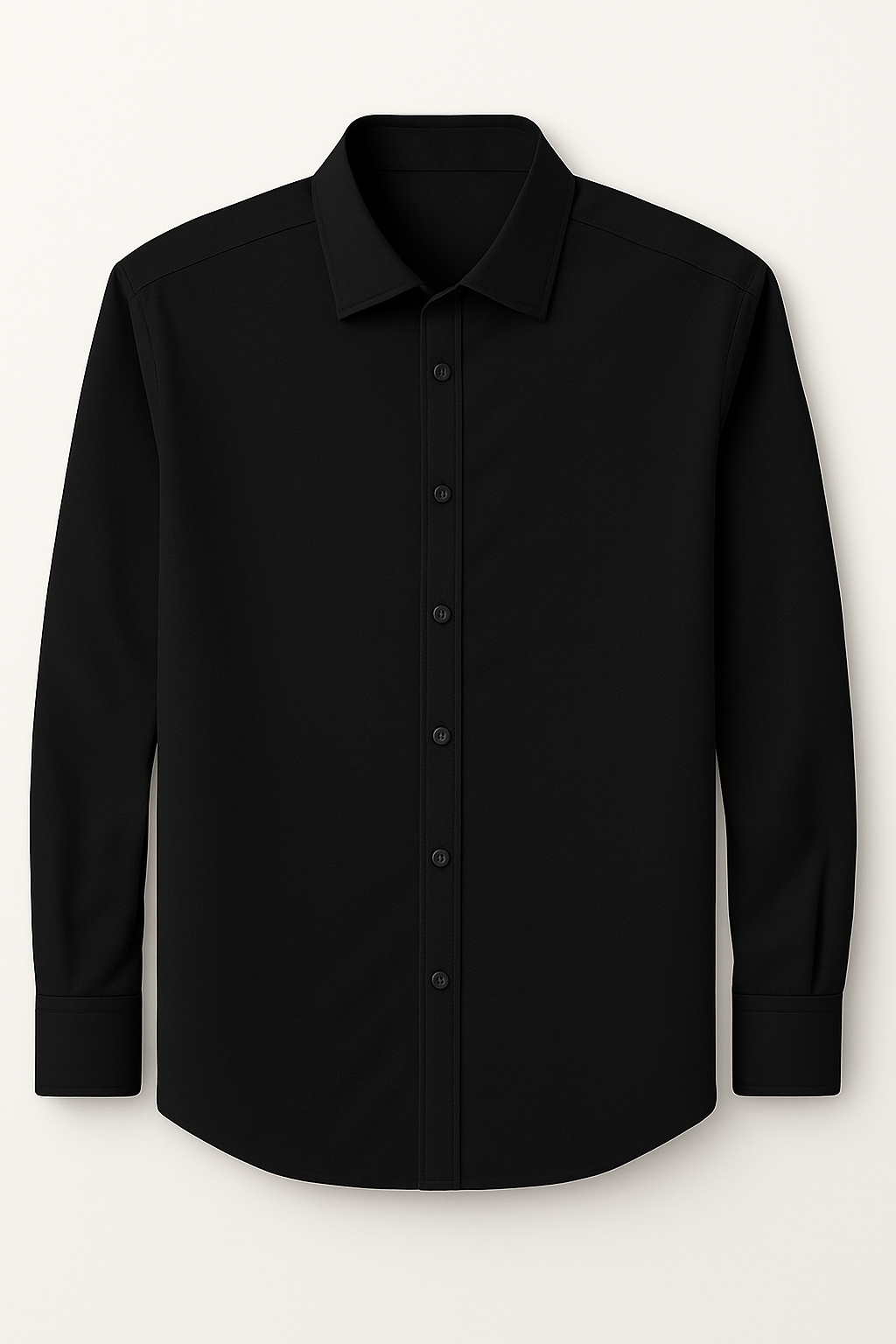 Formal Black cotton Shirt
