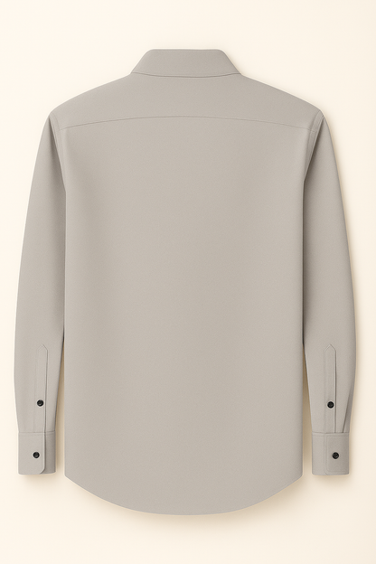 Formal Grey cotton Shirt