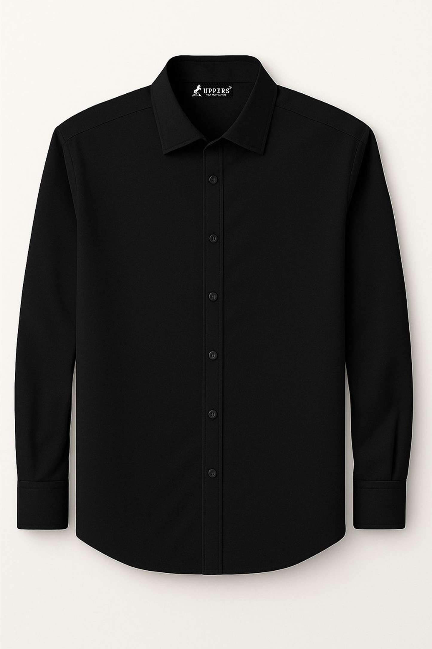 Formal Black cotton Shirt