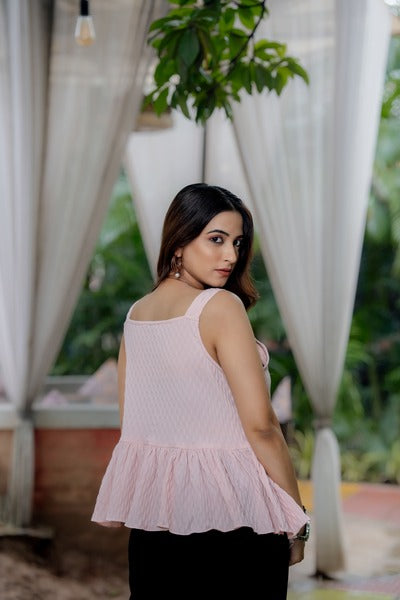 Sleeveless Fancy Top