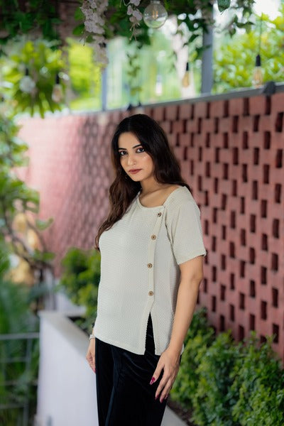 Side Fit Side Neck Fancy Top