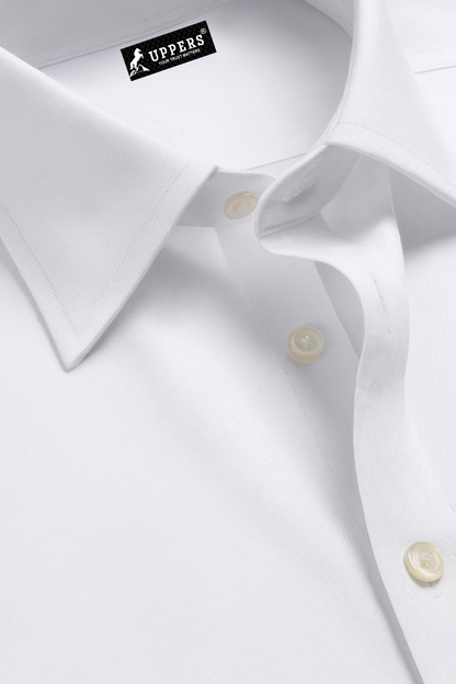 Formal White cotton Shirt